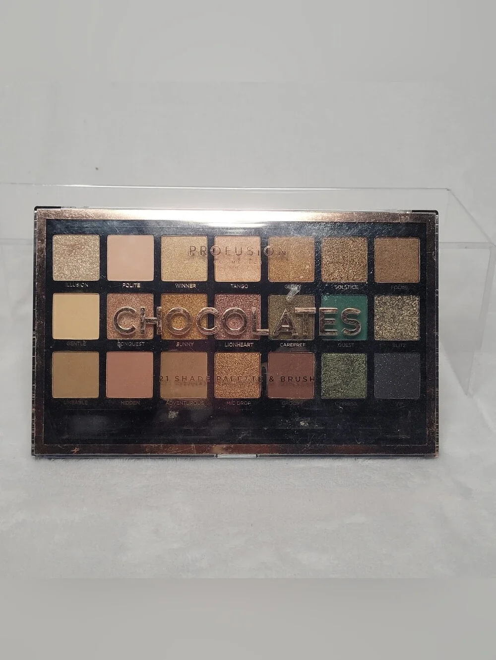 Profusion Cosmetics CHOCOLATES & NUDE BLISS 2 Palette Bundle 42 Shades Total